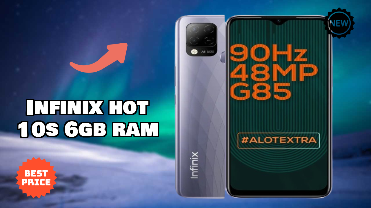 Infinix Hot 10S 6GB RAM Display Review: 6.82 Inches (17.32 Cm) Screen Size