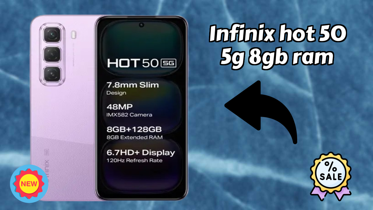 Infinix Hot 50 5G 8GB RAM Display Review: 6.7 Inches (17.02 Cm) Screen Test