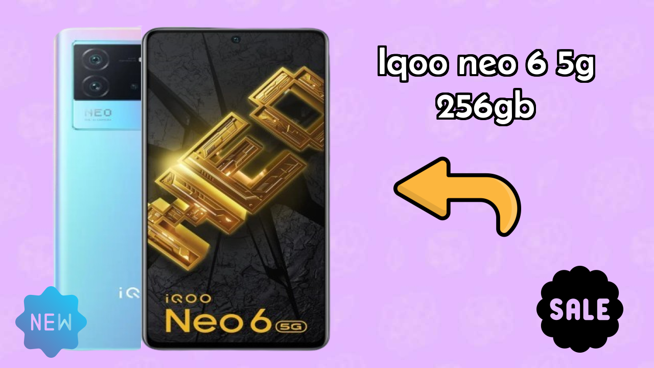 IQOO Neo 6 5G 256GB RAM Performance: 12 GB RAM Multitasking