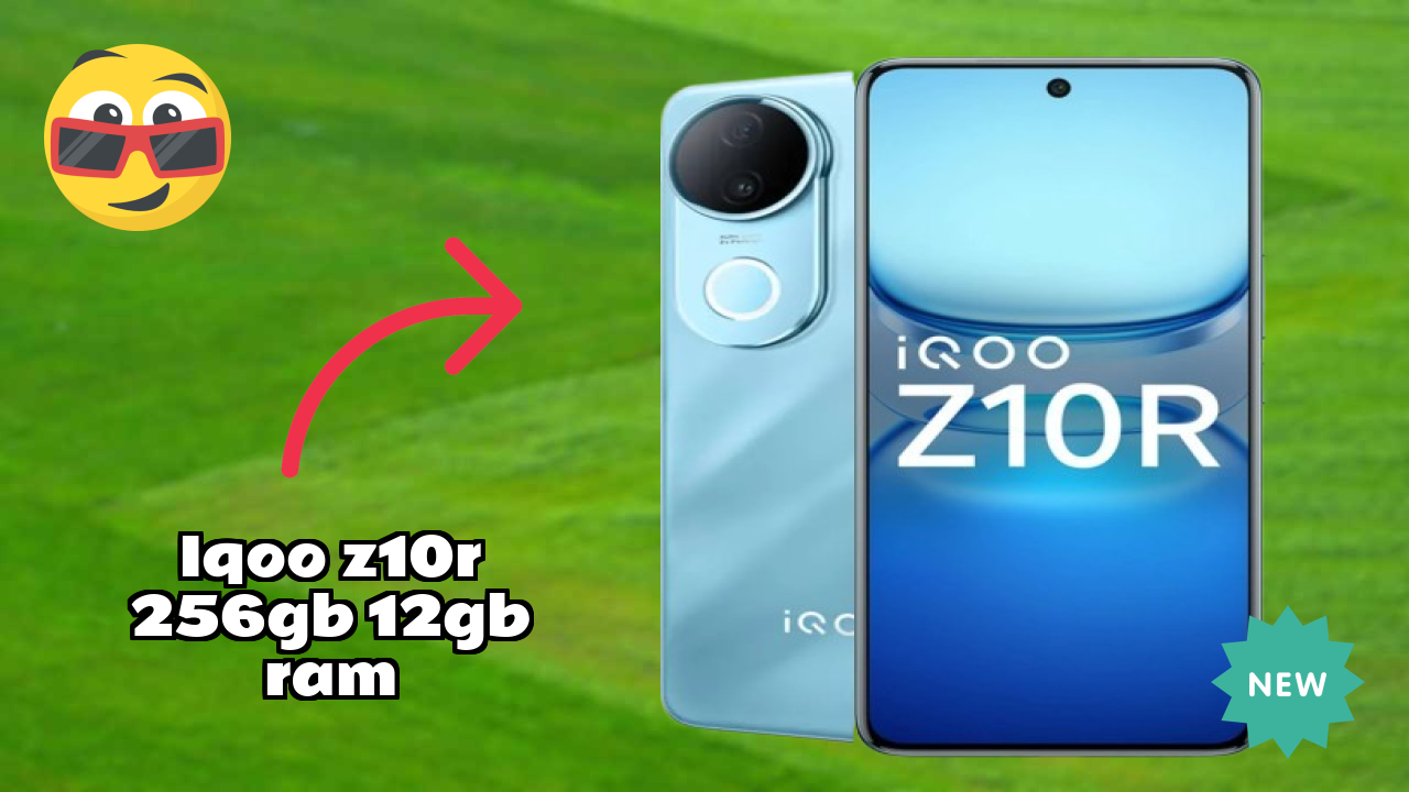 IQOO Z10R 256GB 12GB RAM Battery Life: 5700 MAh Charging Speed