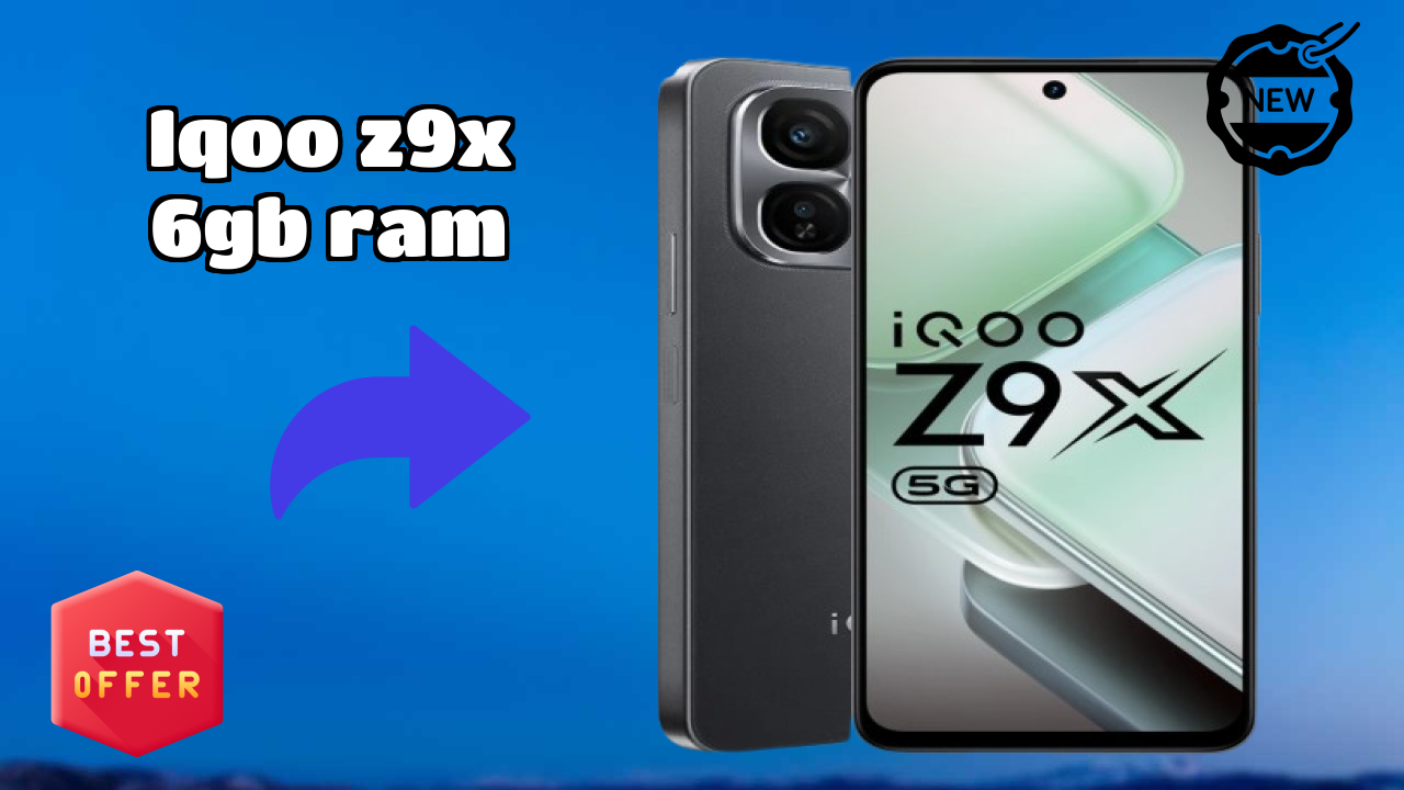 IQOO Z9x 6GB RAM Display Quality: LCD Explained