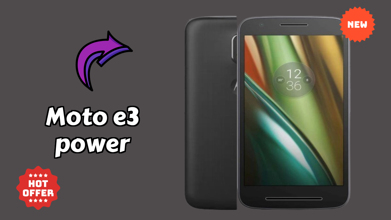 Moto E3 Power at ₹8,499 - Best Deal Available Right Now