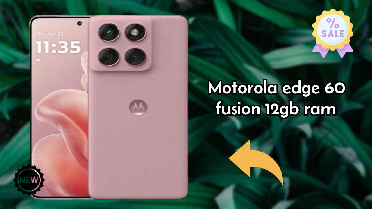 Motorola Edge 60 Fusion 12GB RAM Processor Review: MediaTek Dimensity 7400 Speed Test