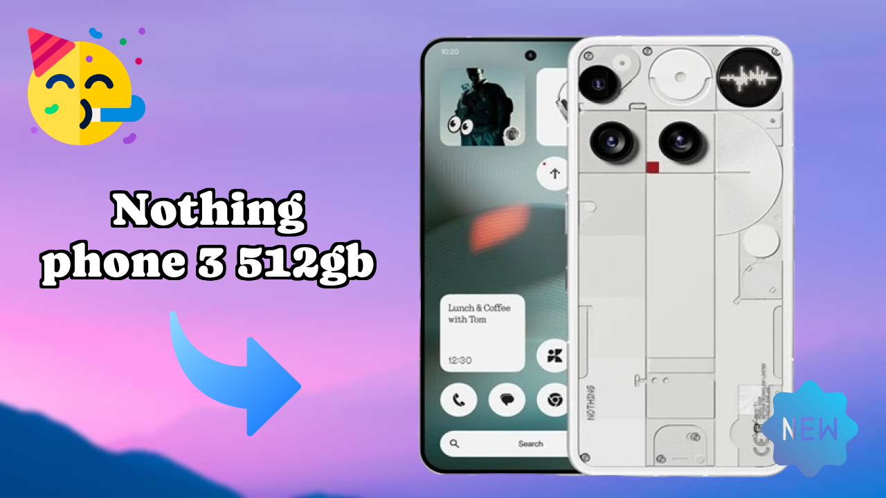 Nothing Phone 3 512GB Gaming Performance with Snapdragon 8s Gen 4 Processor