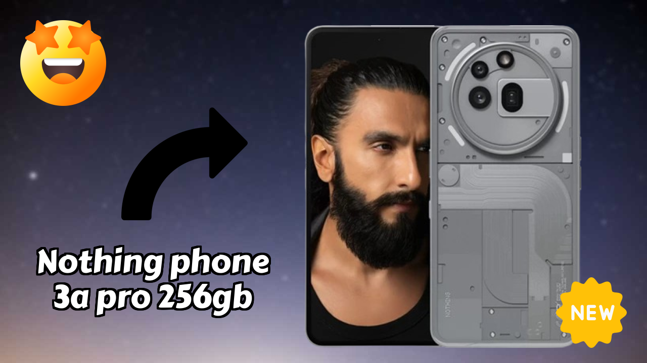 Nothing Phone 3a Pro 256GB Display Technology: Flexible AMOLED Review