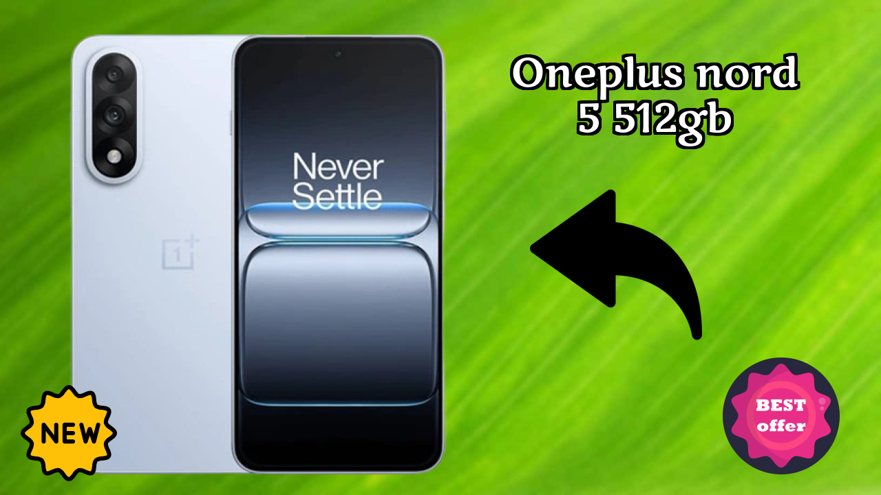 OnePlus Nord 5 512GB Price Alert: Dropped to ₹37,999 Today!