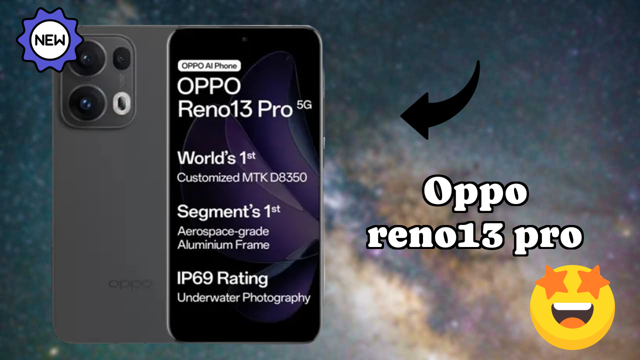 OPPO Reno13 Pro at ₹49,999 - Complete Specifications