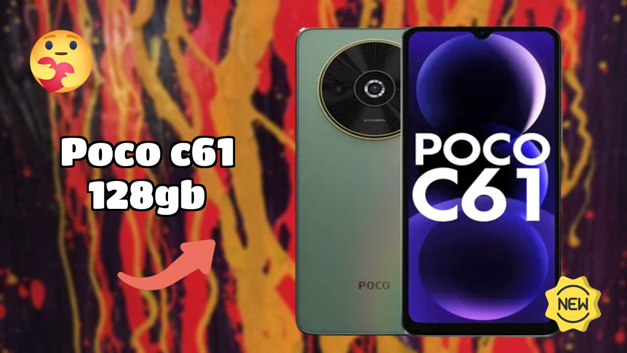 POCO C61 128GB at ₹8,499 - Complete Review & Rating