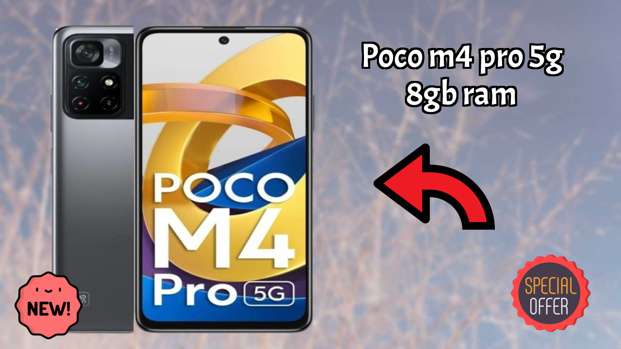 POCO M4 Pro 5G 8GB RAM Display Size: 6.6 Inches (16.76 Cm) Screen Review