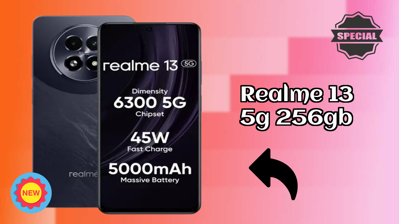 Realme 13 5G 256GB Gaming Performance: MediaTek Dimensity 6300 Benchmarks