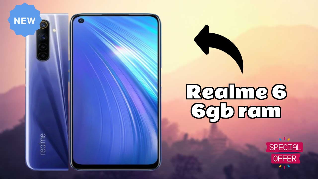 Realme 6 6GB RAM Display Analysis: 6.5 Inches (16.51 Cm) Screen