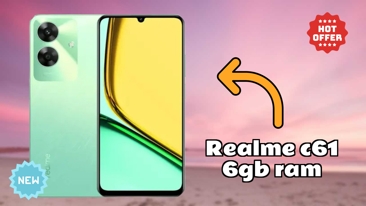 Realme C61 6GB RAM Gaming Benchmarks: Unisoc T612 Tested