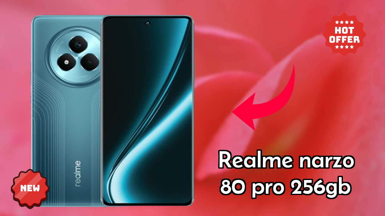 Realme Narzo 80 Pro 256GB Display Technology: OLED Quality