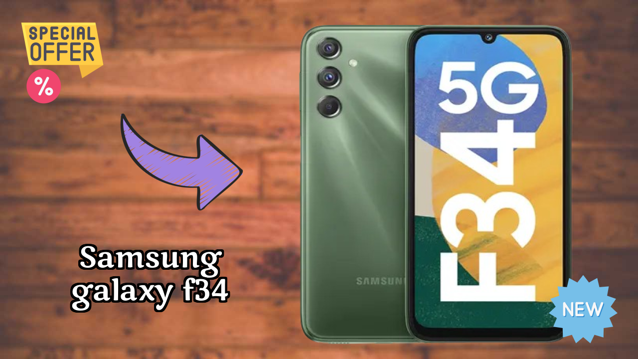 Samsung Galaxy F34 Display Size: 6.5 Inches (16.42 Cm) Screen Quality