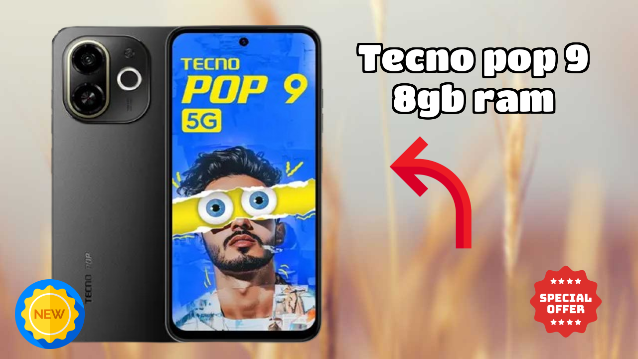 Tecno Pop 9 8GB RAM Review: 8 GB RAM Multitasking Analysis