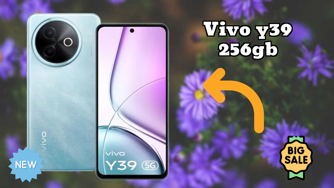 Vivo Y39 256GB at ₹18,999 - Complete Specifications