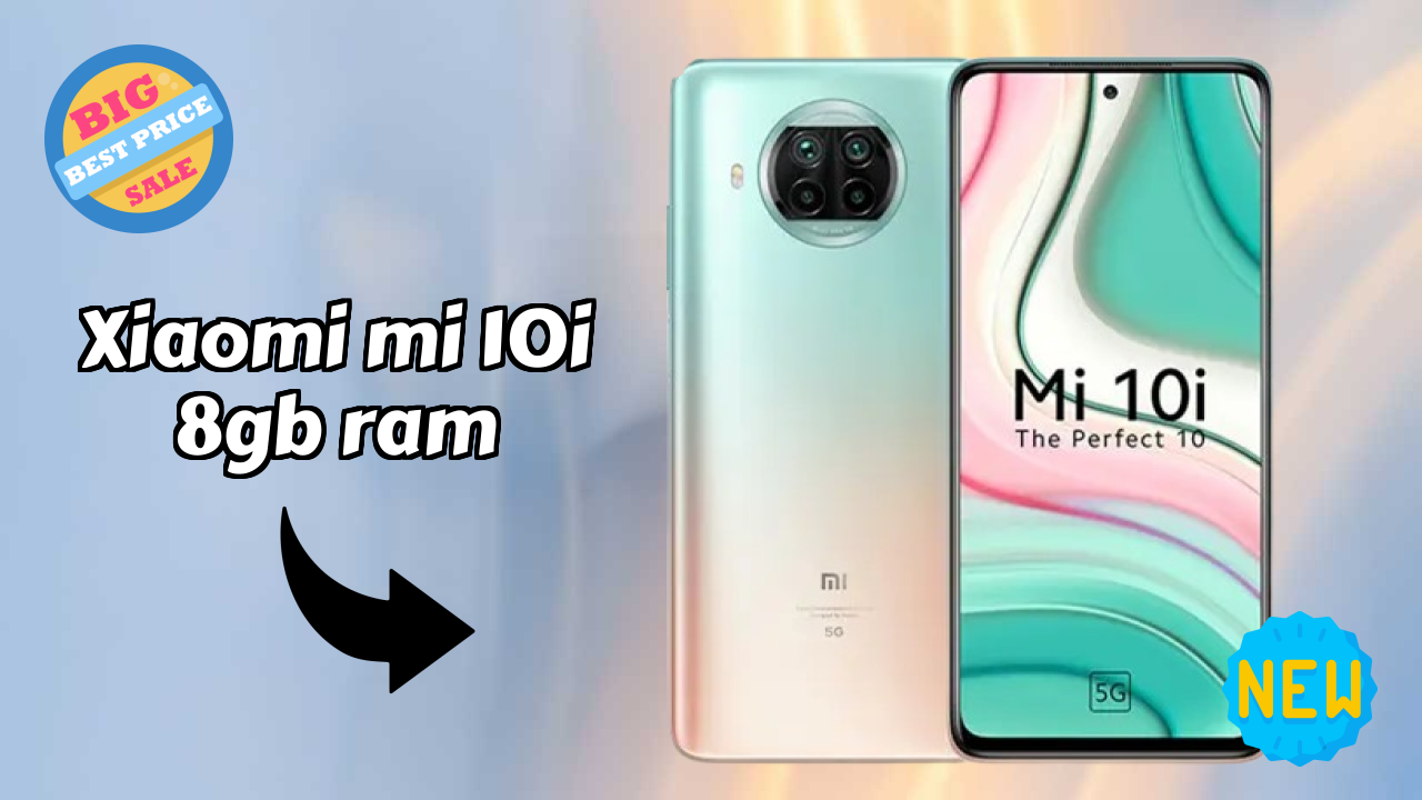 Xiaomi Mi 10i 8GB RAM Display Technology: 6.67 Inches (16.94 Cm) Screen